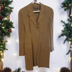 Vintage Donna Karen Authentic  NWOT Pristine Absolutely Stunning Toffee Color